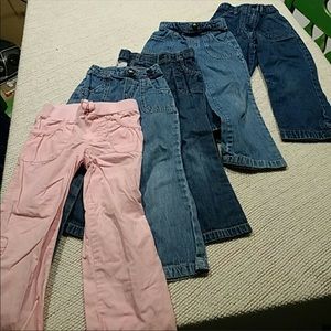 Girls 4T Pants Bundle